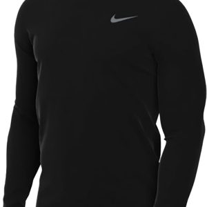 Men's Long Sleeve Training Tee with Moisture-Wicking - One Size