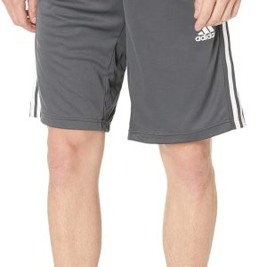 Men's 3-Stripes Training Shorts with Zip Pockets - One Size