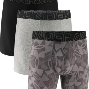 Men's Tech Boxer Briefs 6-Inch Inseam Multi-Pack - One Size